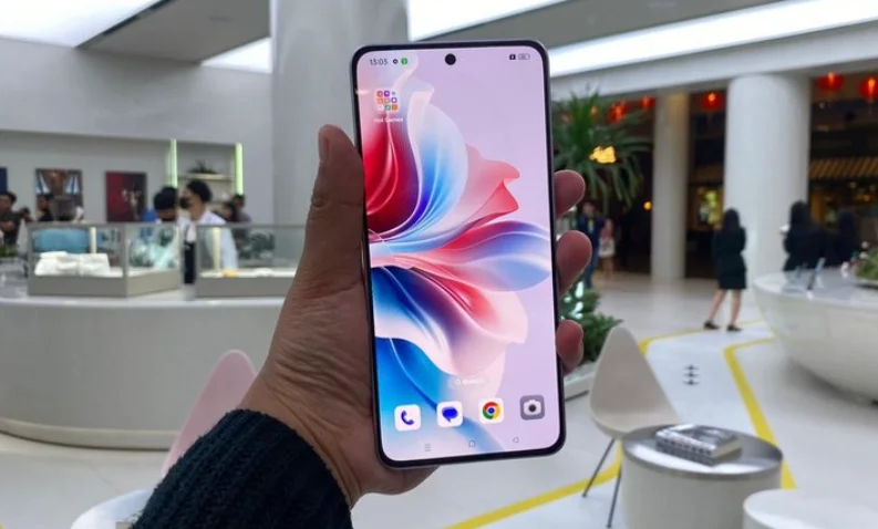 Layar Oppo Reno 11 F